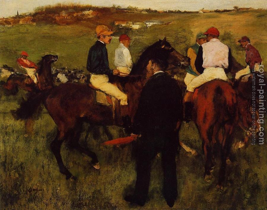 Edgar Degas : Out of the Paddock